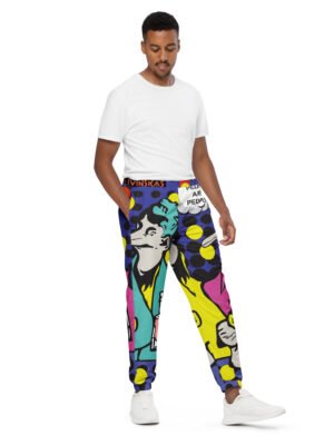 Men's track pants "People are People"