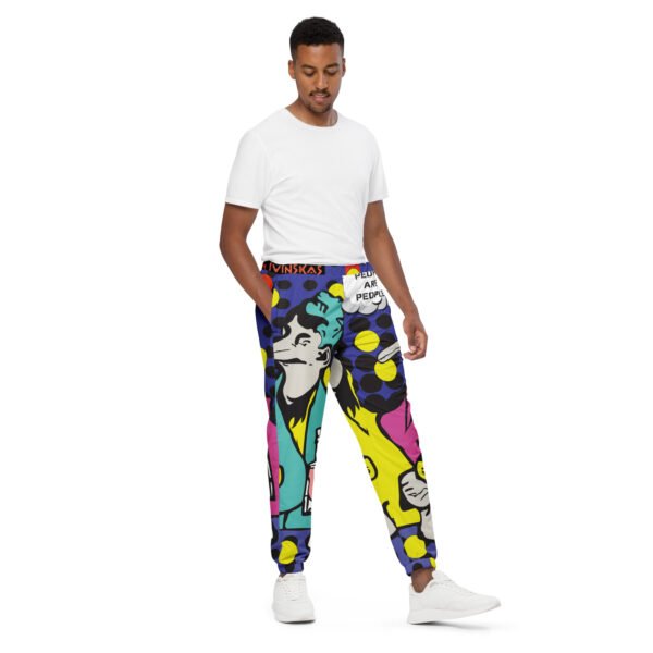 Men's track pants "People are People"