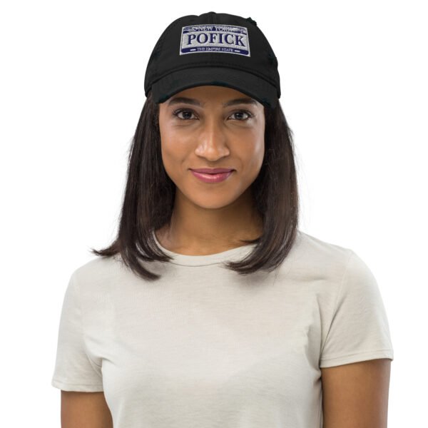 Distressed Dad Hat "Pofick"