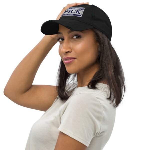Distressed Dad Hat "Pofick"