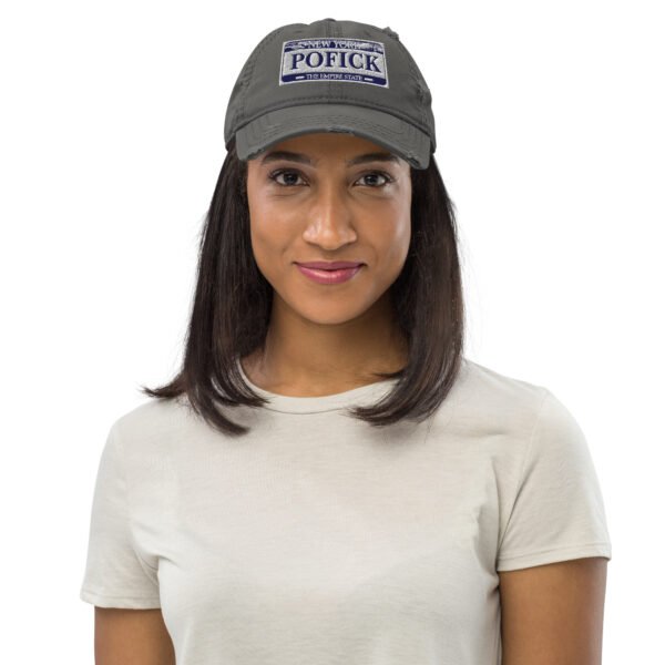Distressed Dad Hat "Pofick"