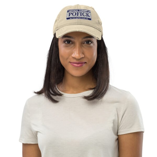 Distressed Dad Hat "Pofick"