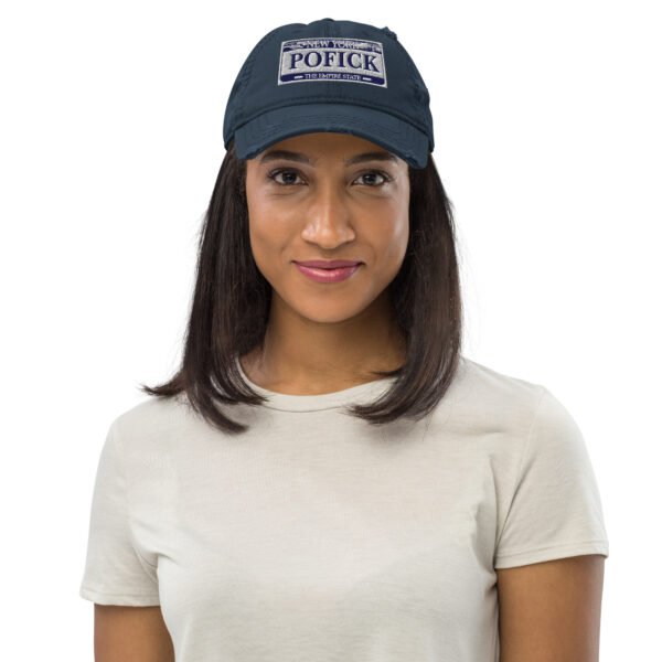 Distressed Dad Hat "Pofick"