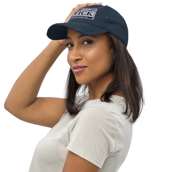Distressed Dad Hat "Pofick"