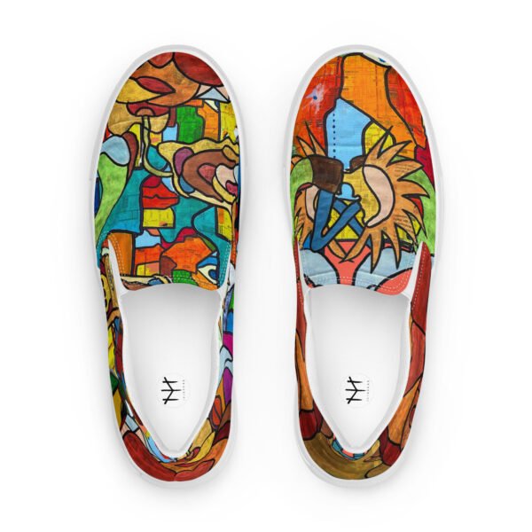 Men’s slip-on canvas shoes "Paprika"