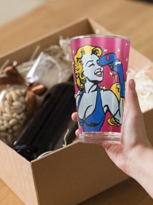 Shaker pint glass "Marilyn"
