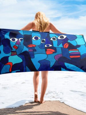 Towel "Don Quixote and friends"