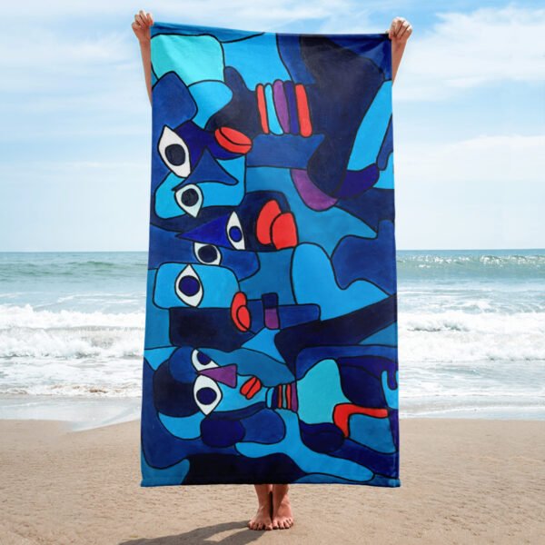 Towel "Don Quixote and friends"