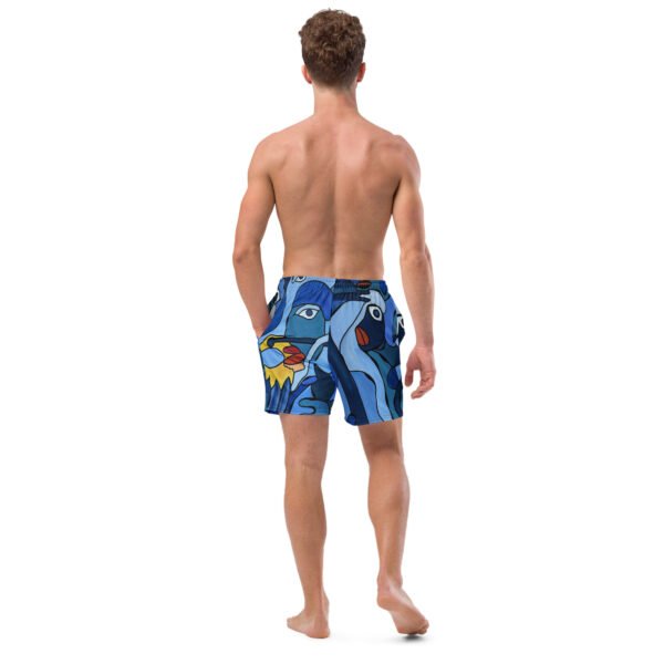 Recycled Swim Trunks "Gulbės"