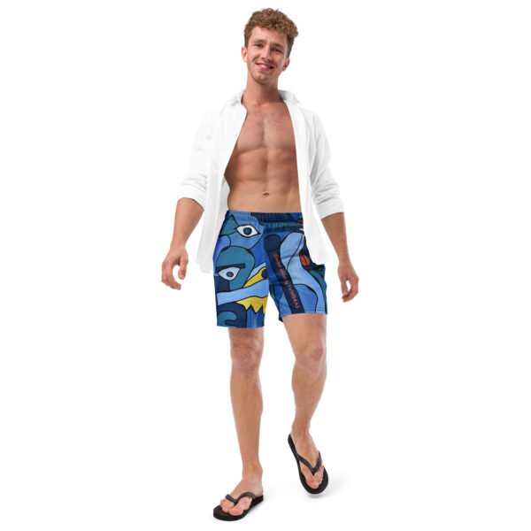 Recycled Swim Trunks "Gulbės"