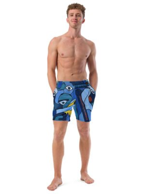 Recycled Swim Trunks "Gulbės"