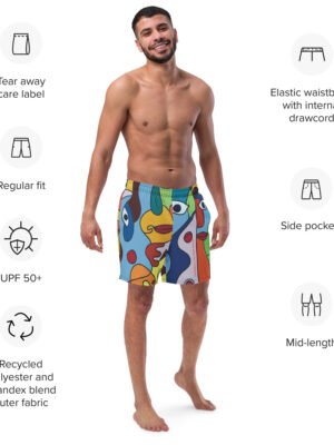 Recycled Swim Trunks "Untitled"