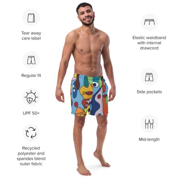 Recycled Swim Trunks "Untitled"