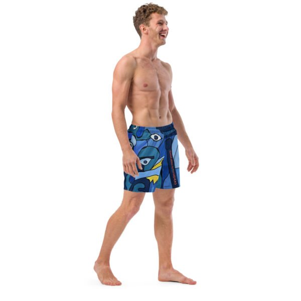 Recycled Swim Trunks "Gulbės"