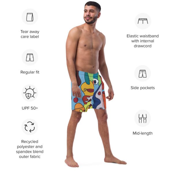 Recycled Swim Trunks "Untitled"