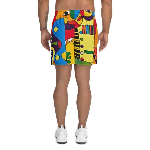 All-Over Print Unisex Athletic Long Shorts "Expectations"