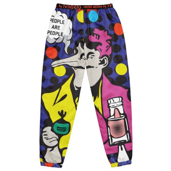 Women's track pants "People are People"