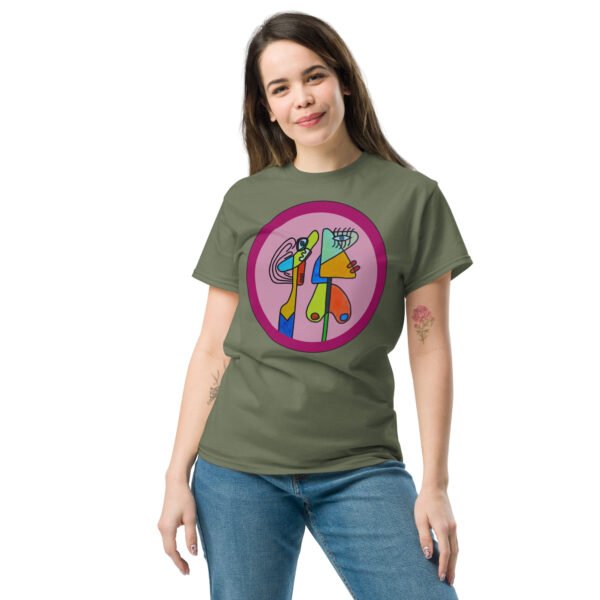 Women's classic tee "DUO CIRCLE"