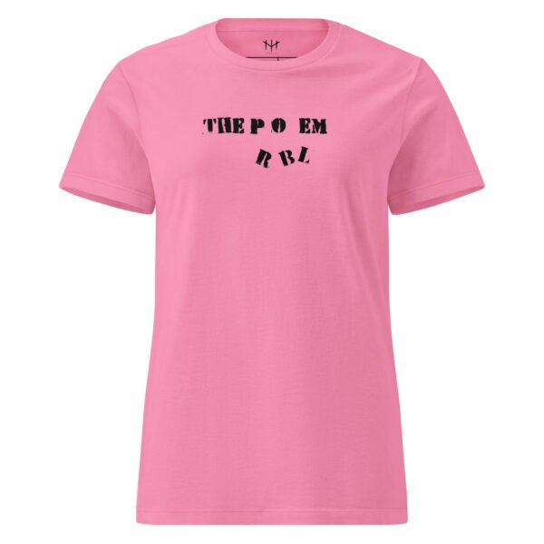 Women’s basic softstyle t-shirt "The POEM"