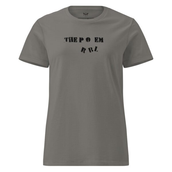 Women’s basic softstyle t-shirt "The POEM"