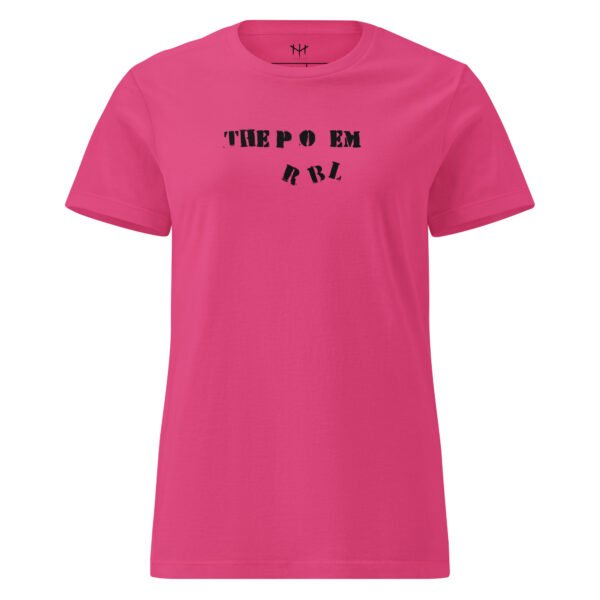 Women’s basic softstyle t-shirt "The POEM"