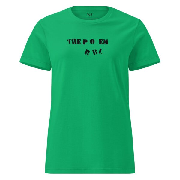 Women’s basic softstyle t-shirt "The POEM"