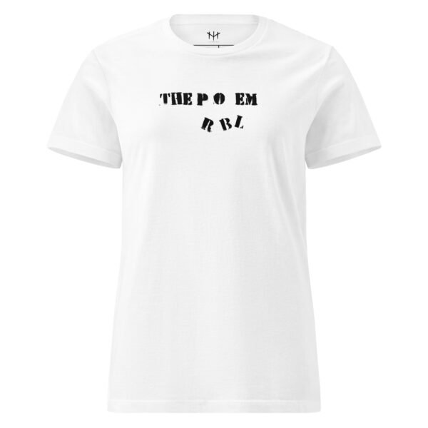 Women’s basic softstyle t-shirt "The POEM"