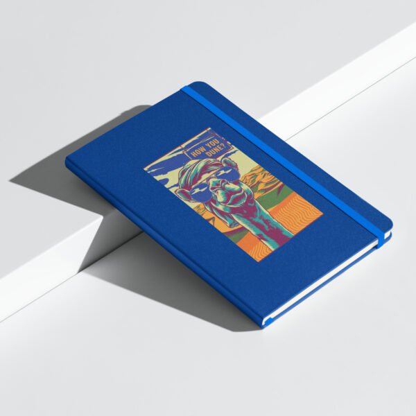 Hardcover bound notebook "How you dune?"