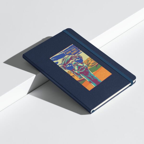 Hardcover bound notebook "How you dune?"
