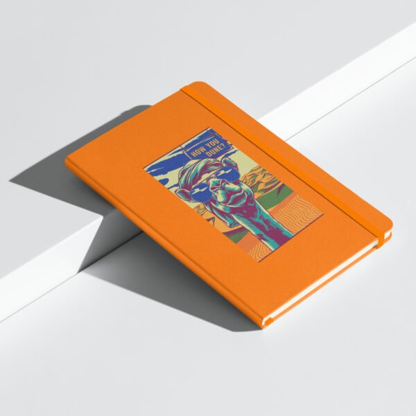Hardcover bound notebook "How you dune?"