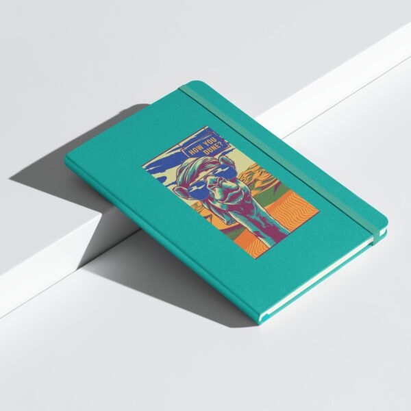 Hardcover bound notebook "How you dune?"