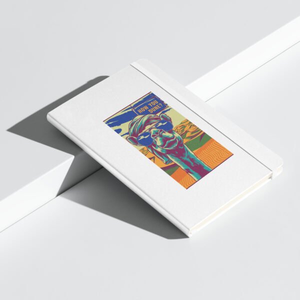 Hardcover bound notebook "How you dune?"