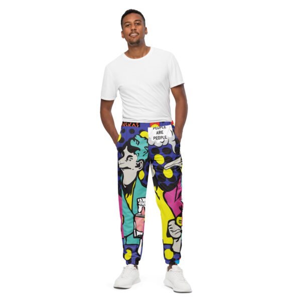 Men's track pants "People are People"