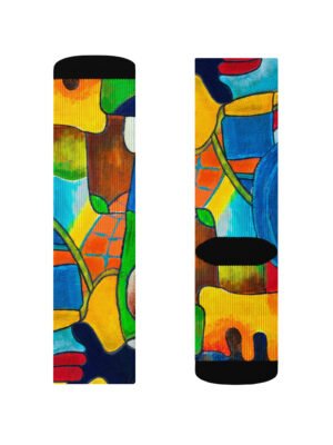 Crew socks "Freedom banana"