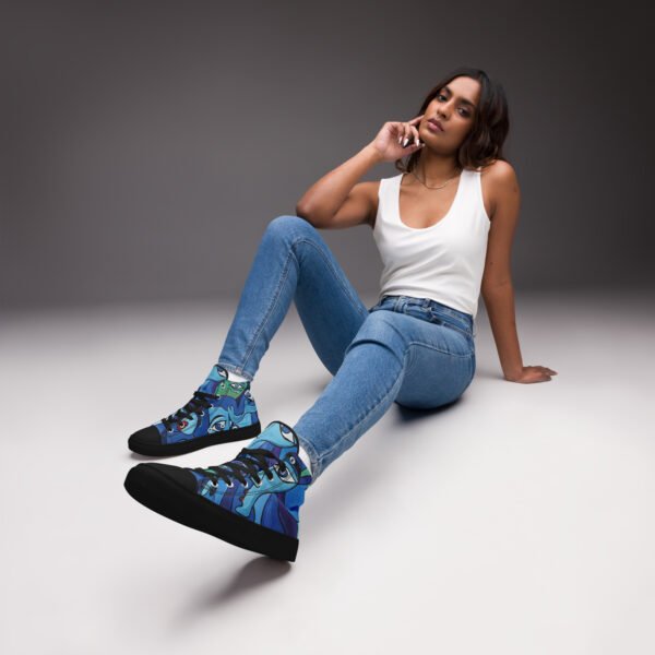 Women’s high top canvas shoes "8 Conversations"