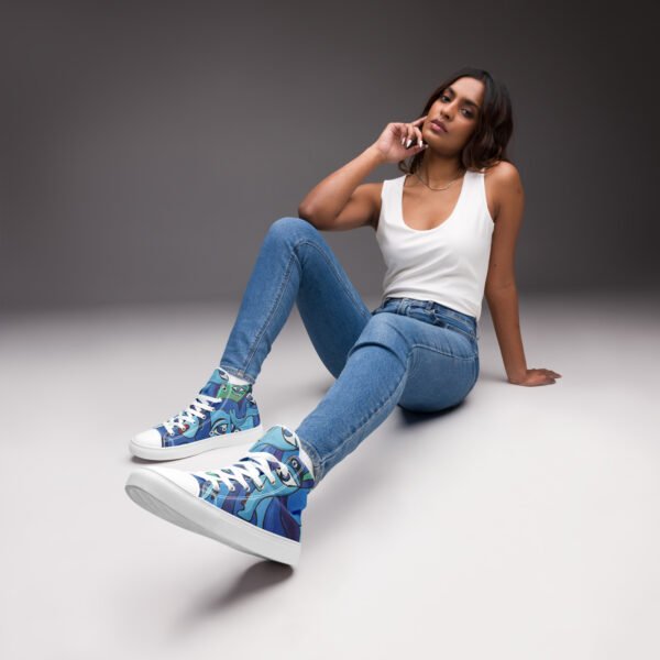 Women’s high top canvas shoes "8 Conversations"